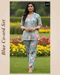 Blue Co-ord Set