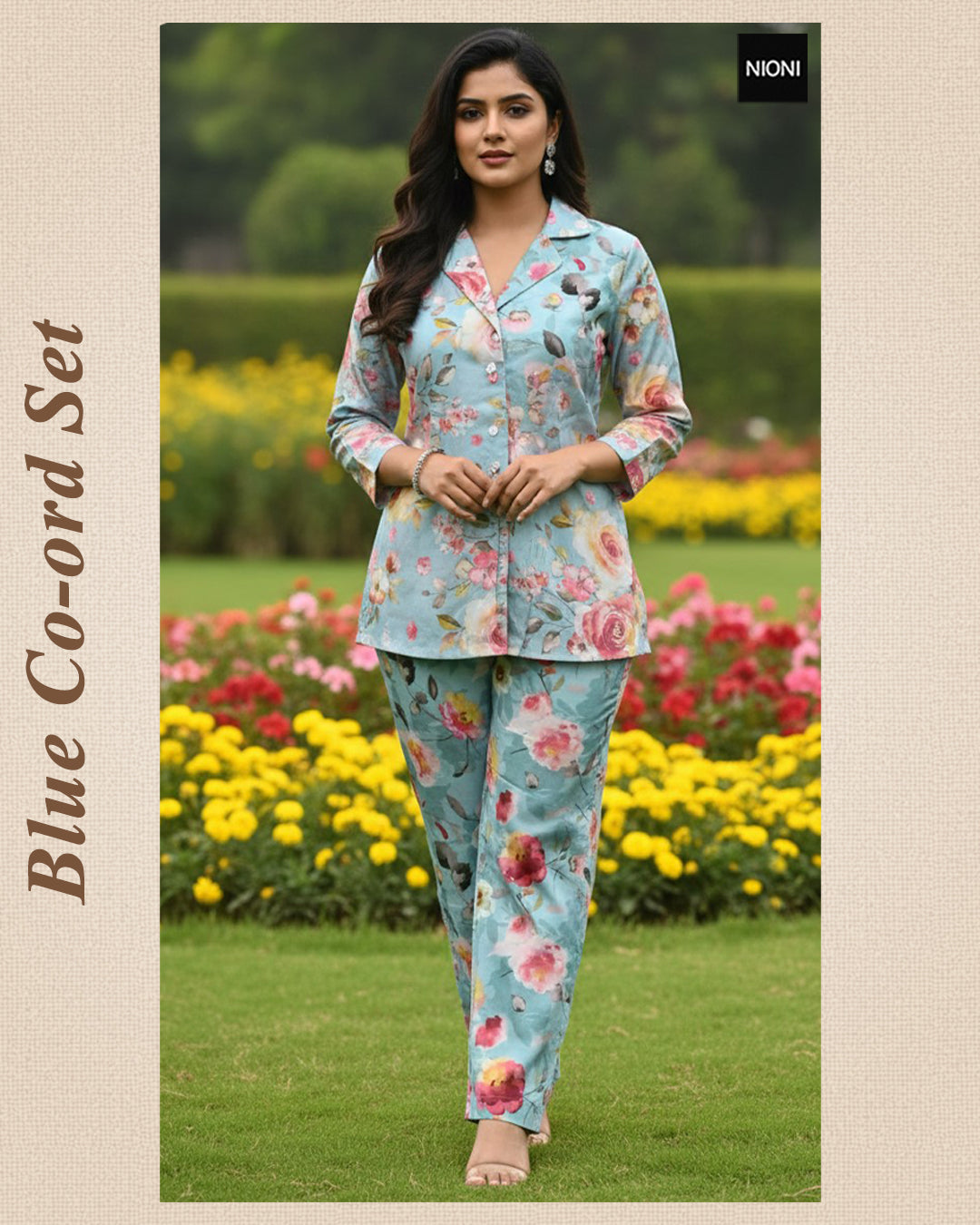 Blue Co-ord Set