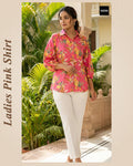 Ladies Pink Shirt